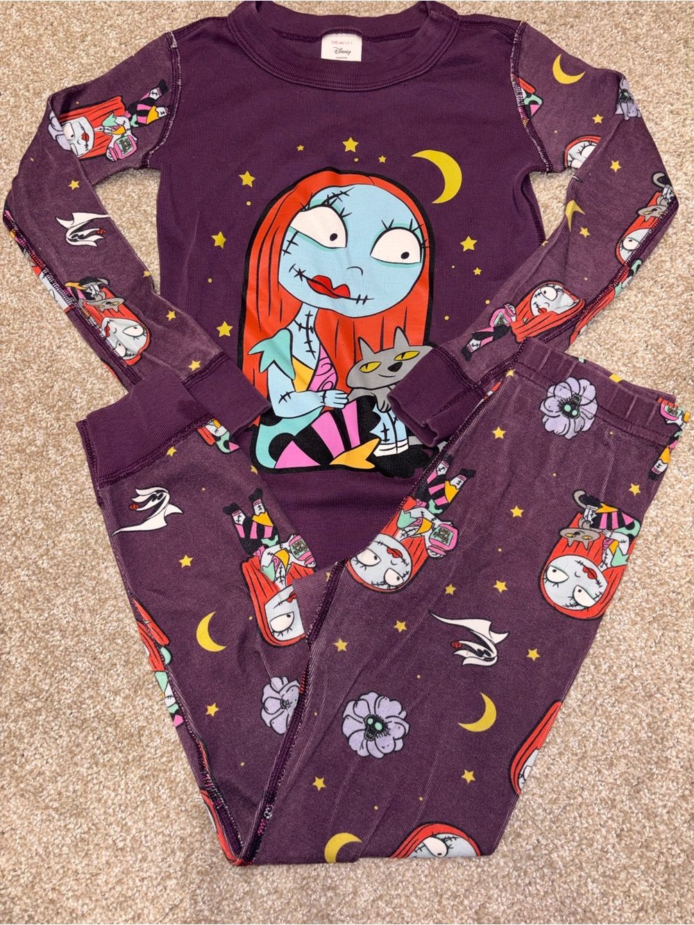 Disney TNBC x hanna andersson Sally Pajama Set